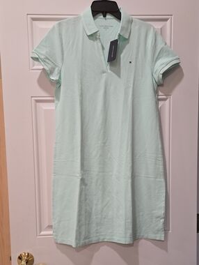 Tommy Hilfiger Mint Green Polo Dress